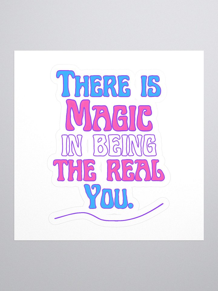 Trans is Magical Sticker product image (1)