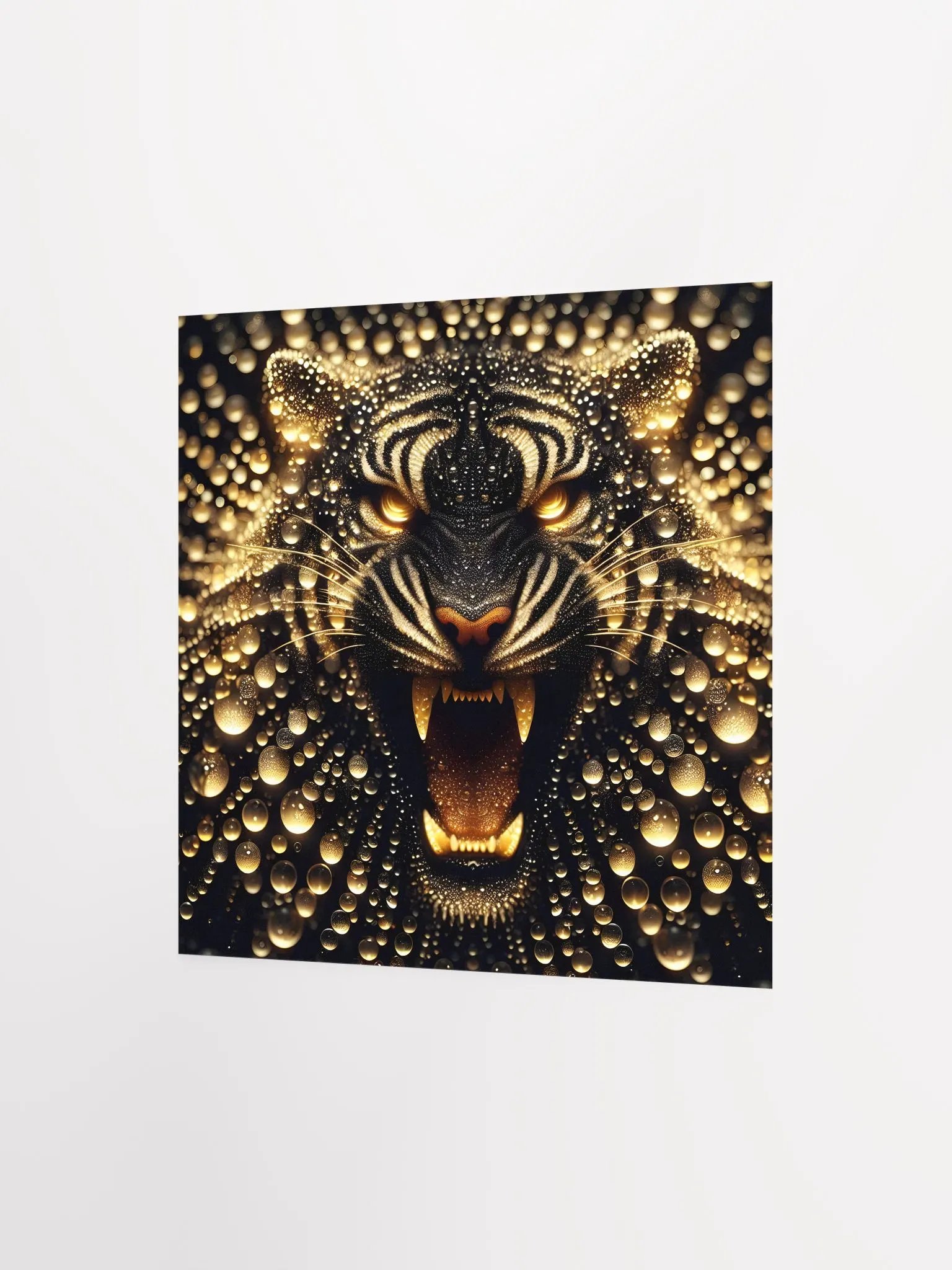 Golden Tiger Roar Poster product image (5)