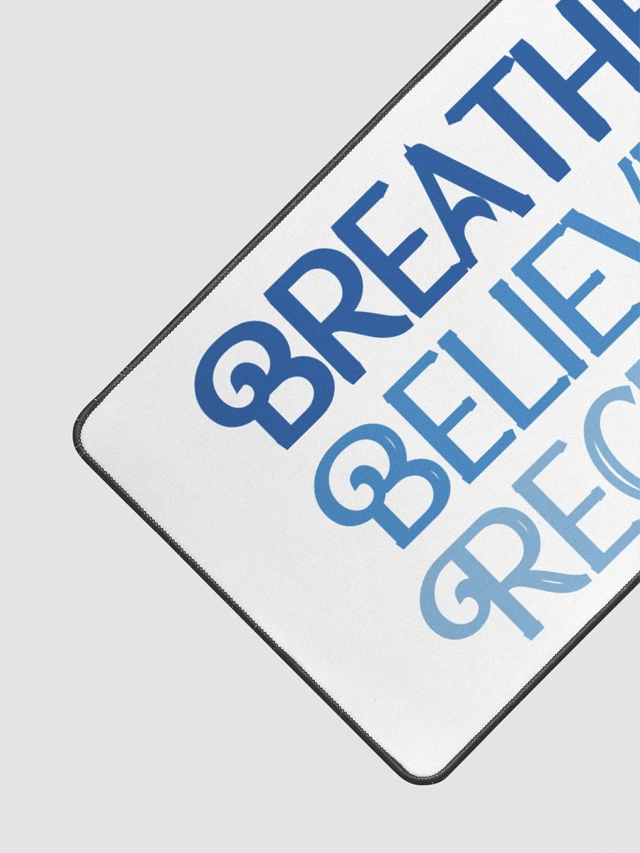 Breathe Believe Receive Desktop Mat 15.5