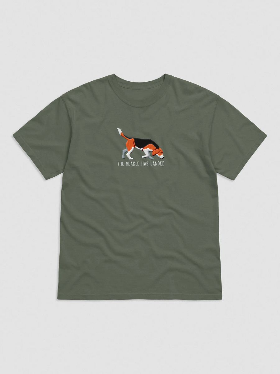 The Beagle Has Landed T-Shirt(Embroidered) of a Beagle product image (9)