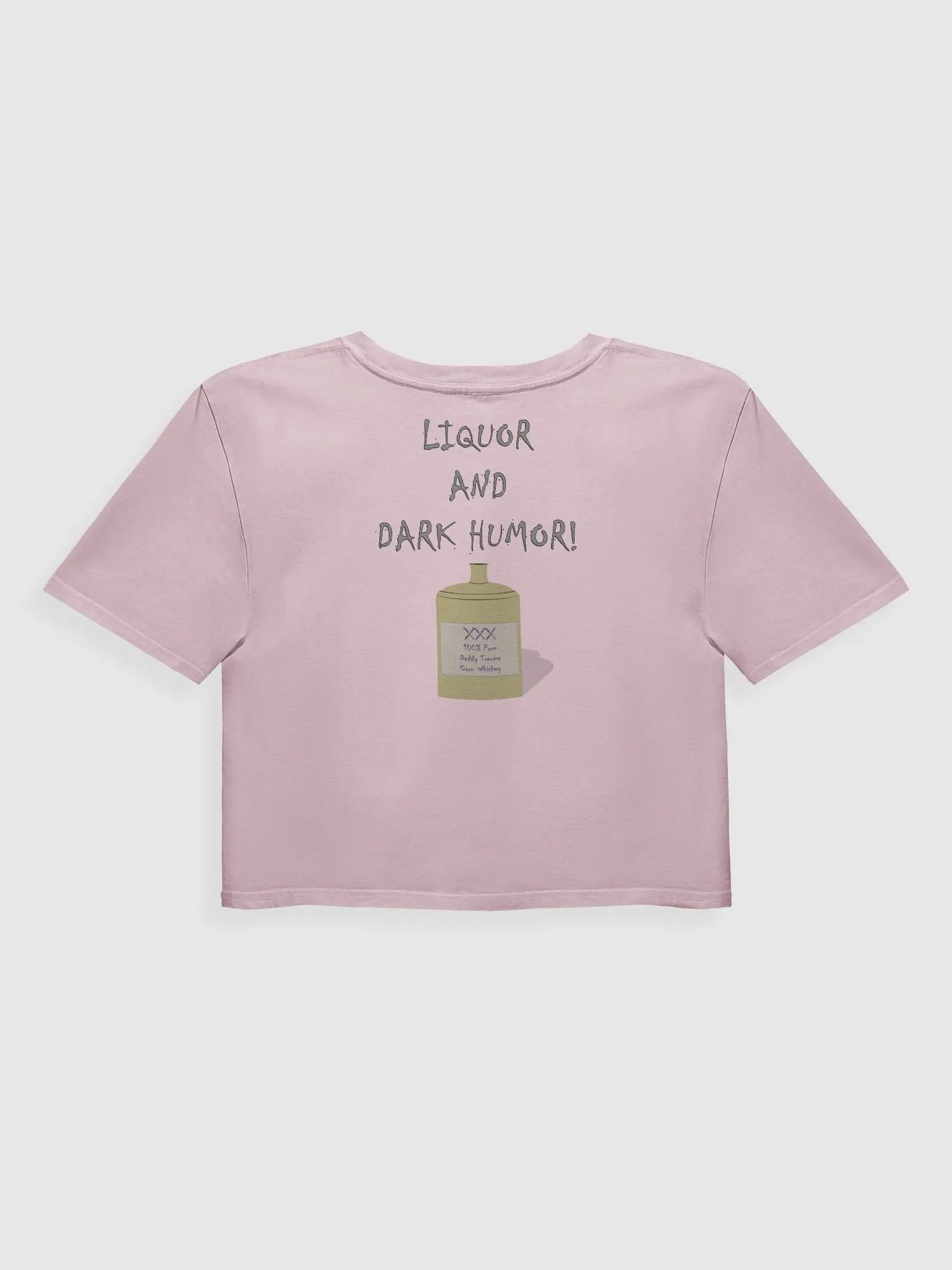 Liquor and Dark Humor Crop Top product image (4)
