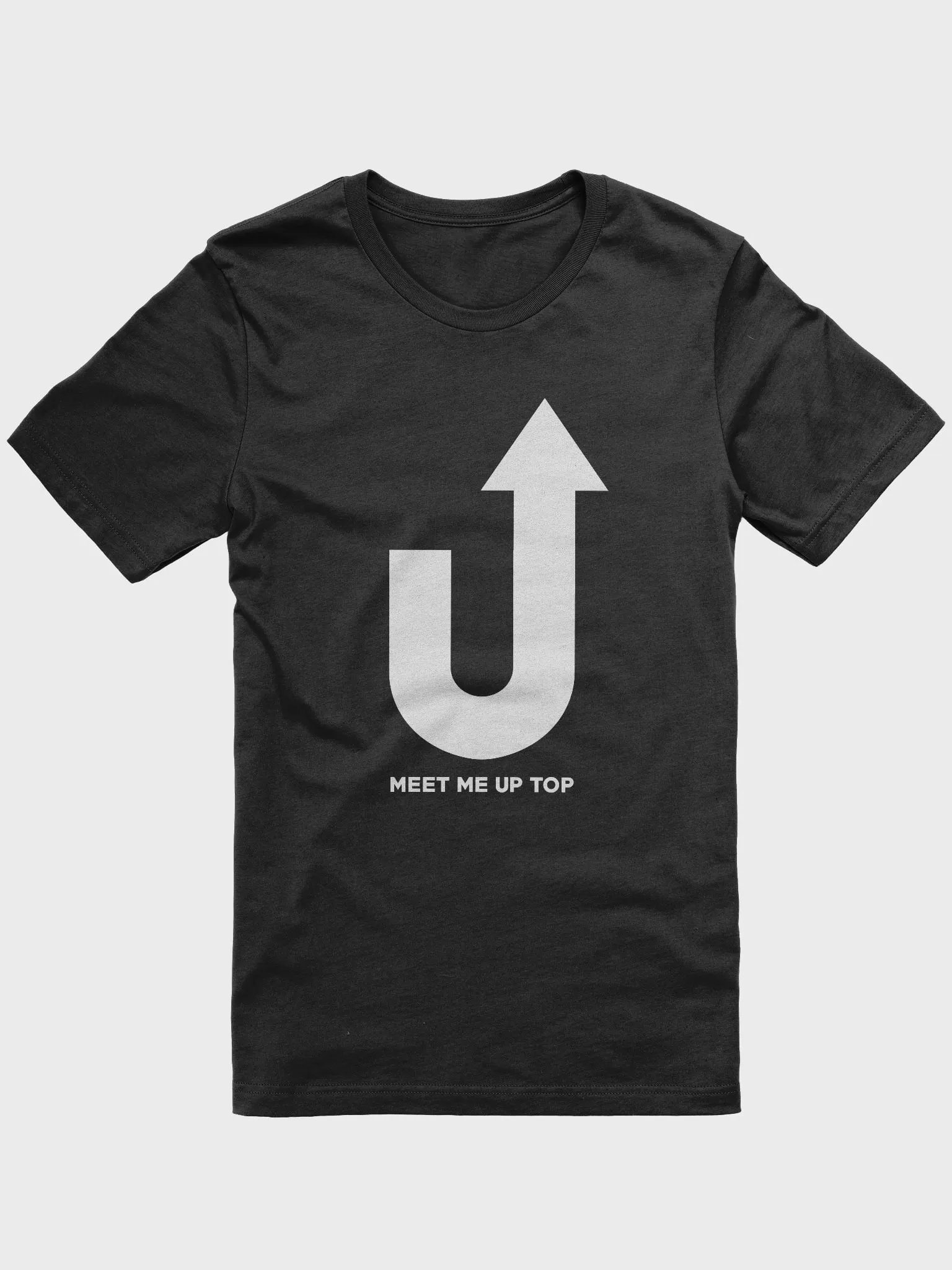 MEET ME UP TOP - PREMIUM TEE - BLACK product image (4)
