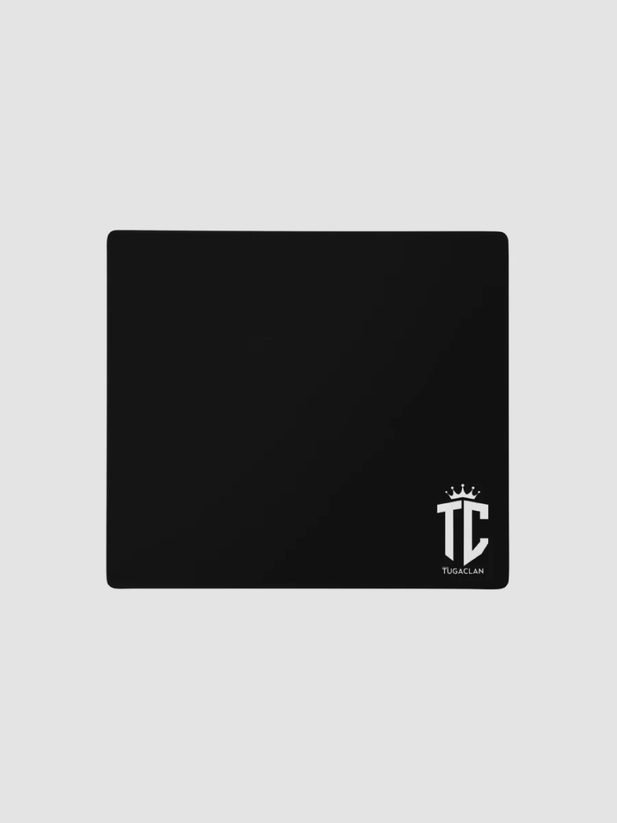 Tuga Clan XXL Gaming mouse pad Black and White product image (1)