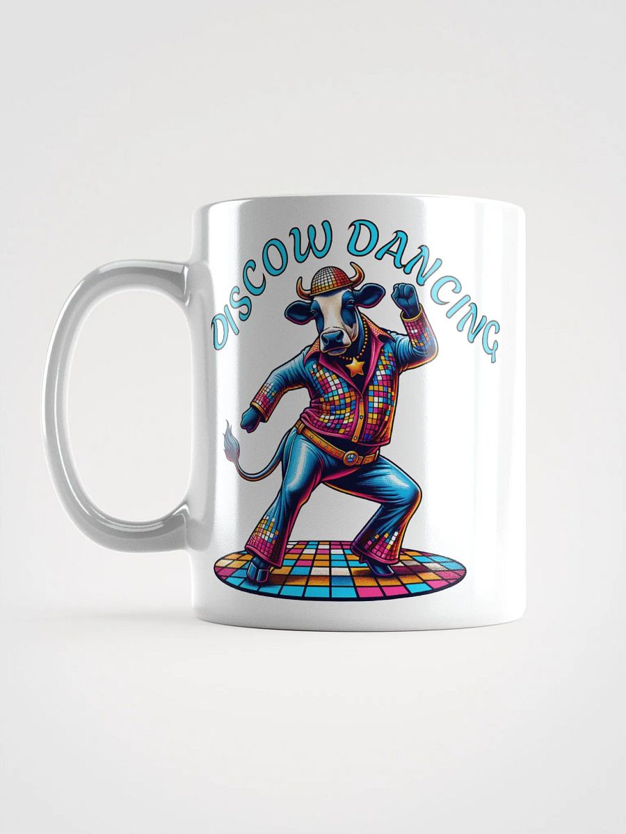 Colorful Disco Dancing Cow Mug - Fun and Funky Coffee Mug product image (16)