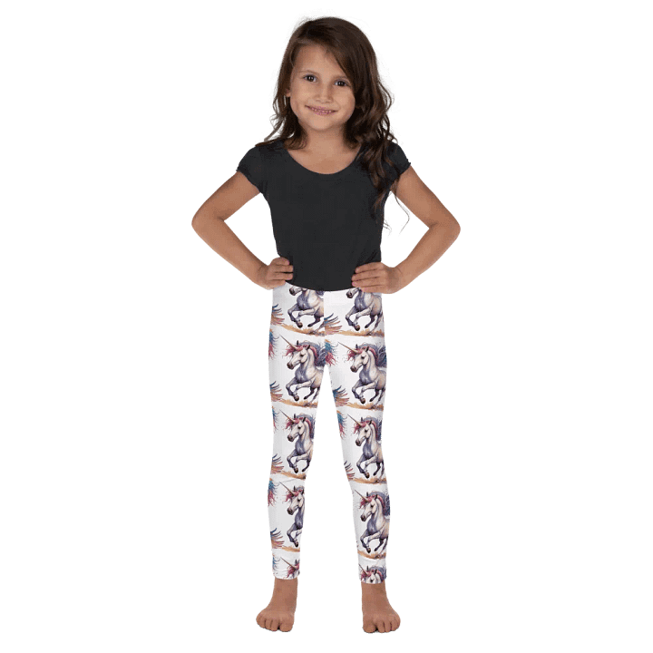 Pastel Unicorn Dreams Kids Leggings product image (1)