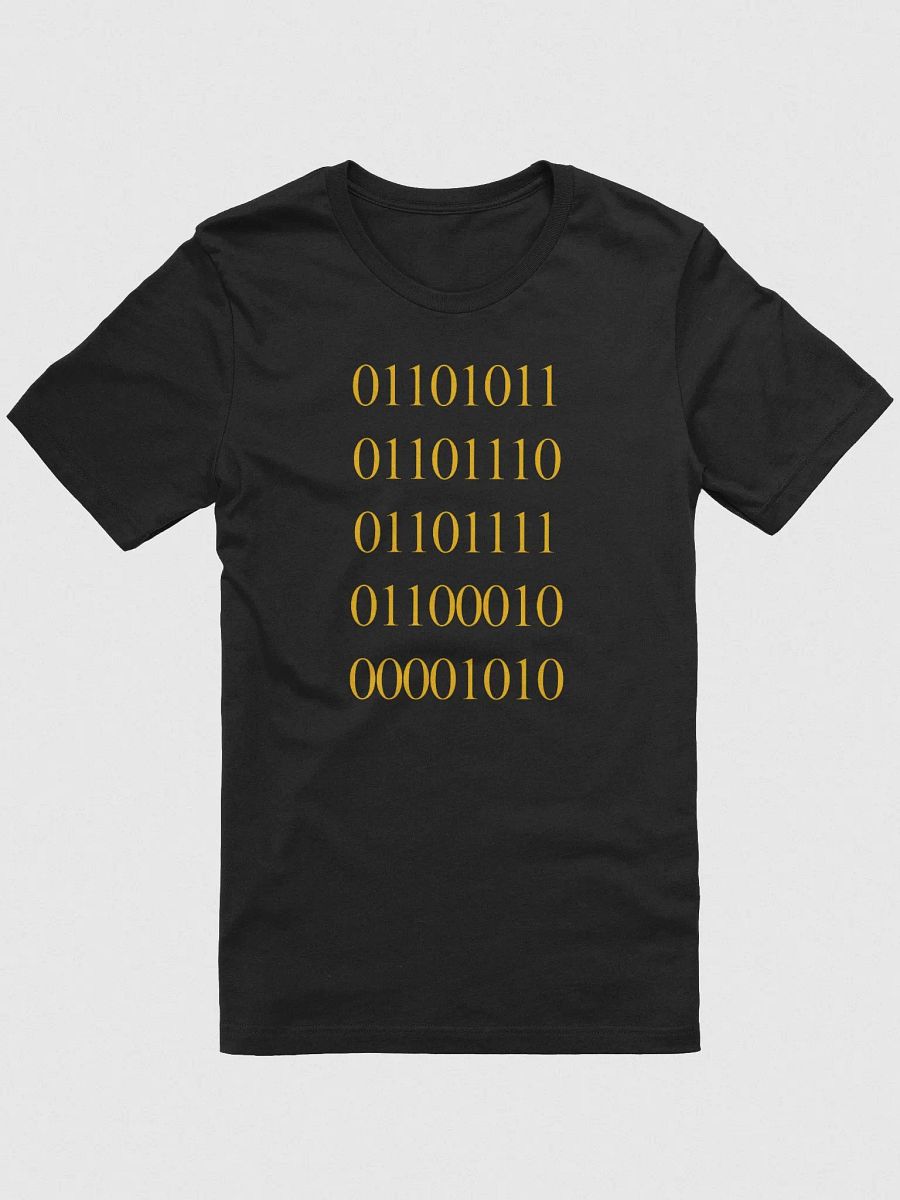 Binary Knob Unisex t-Shirt product image (2)