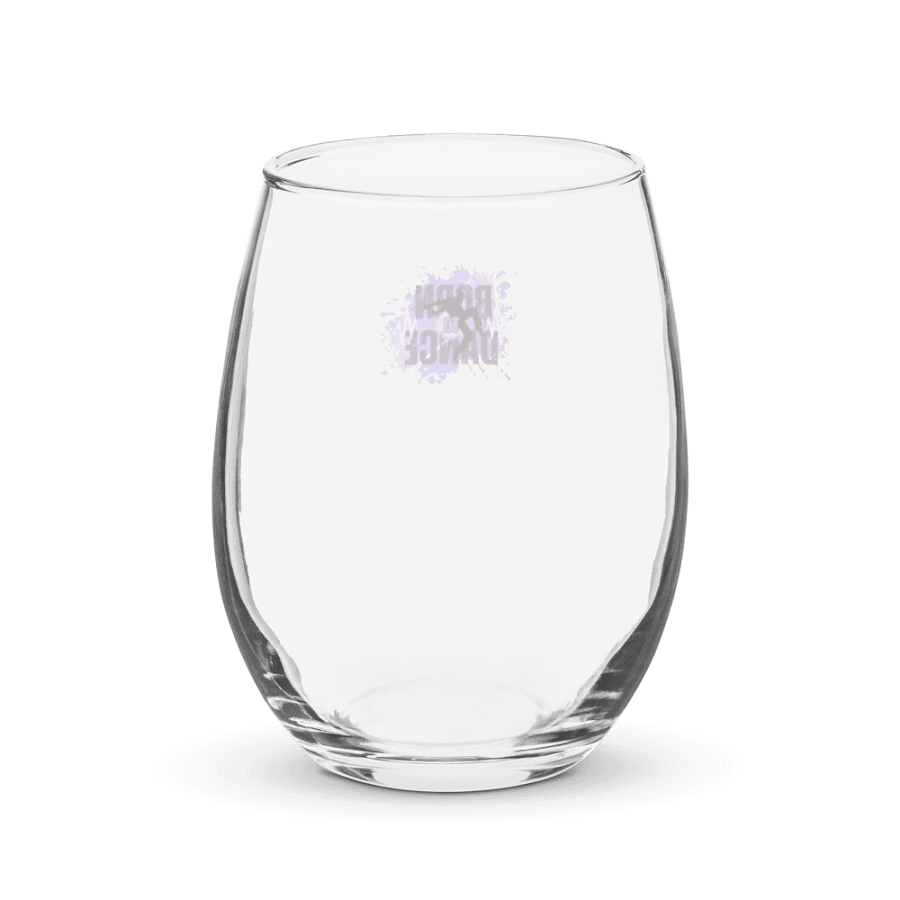 Born to Dance His Silhouette Tiny Print Reverie Stemless Wine Glass product image (2)