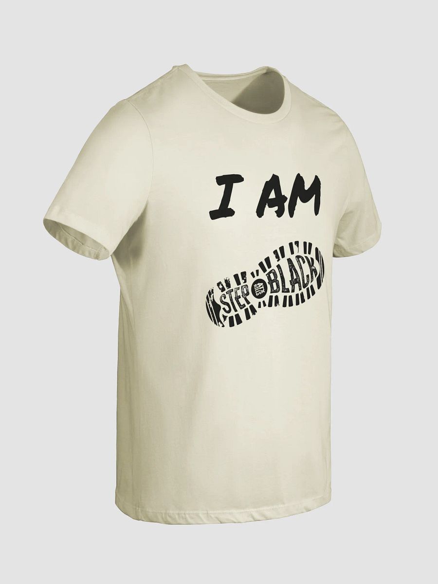 I am Step-Black T-Shirt product image (2)