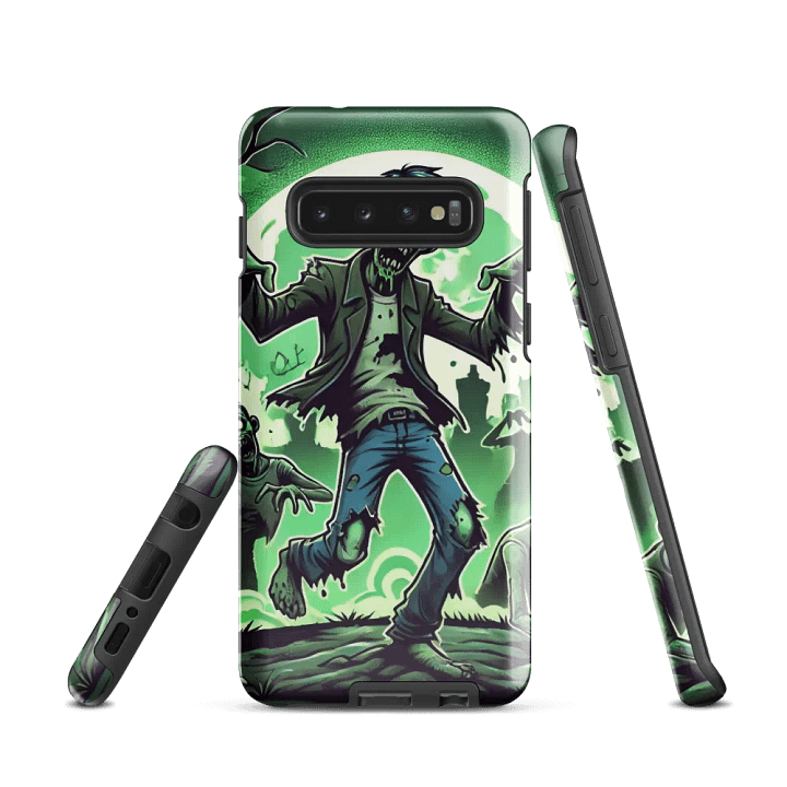 Zombie Apocalypse Samsung Tough Case - Creepy Cartoon Zombie Design product image (1)