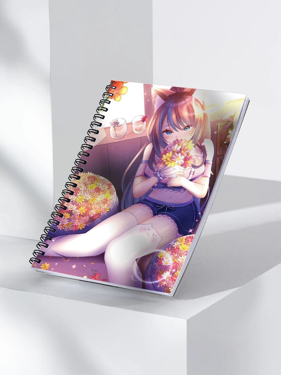 Waves spiral notebook product image (3)