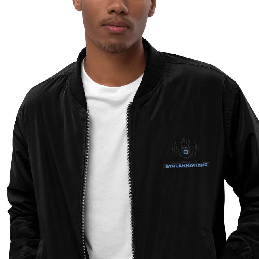 StreamMachine Premium Bomber Jacket product image (10)