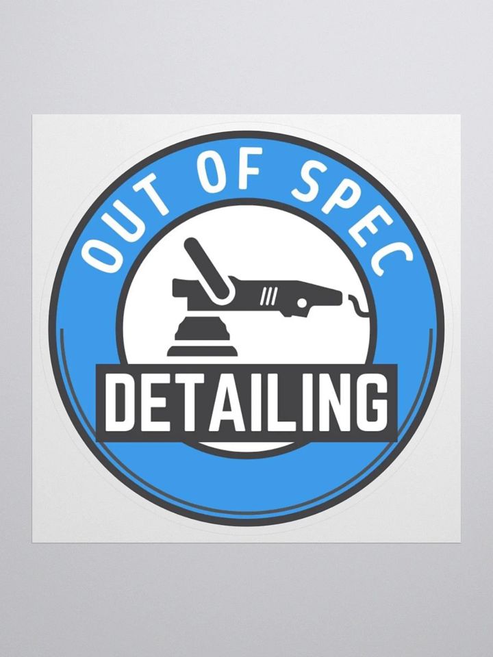 Out of Spec Detailing Sticker product image (1)
