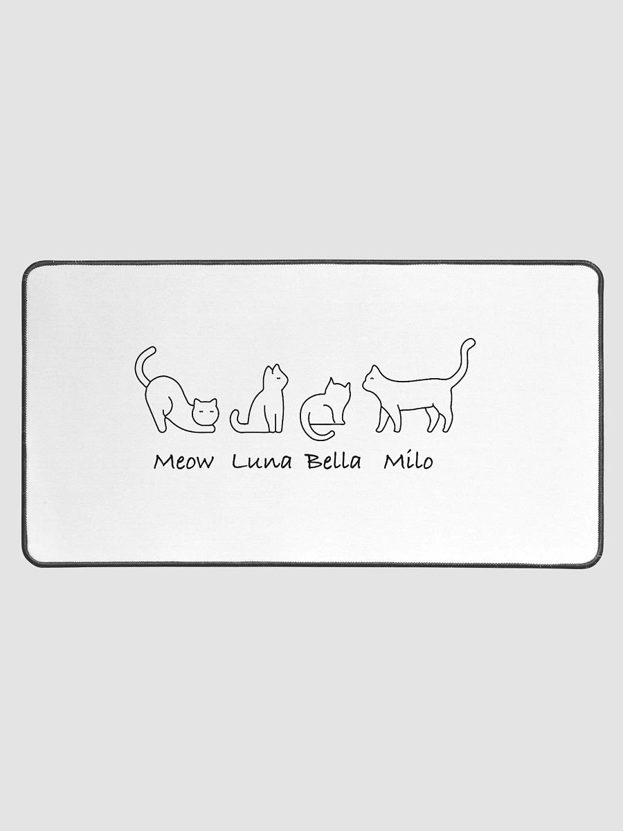 4 Kittens Midnight Bliss Desk Mat product image (1)
