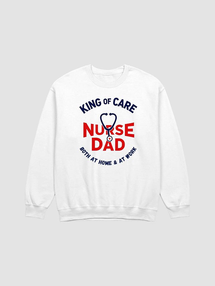 Royal Nurse Dad Crewneck Sweatshirt product image (3)