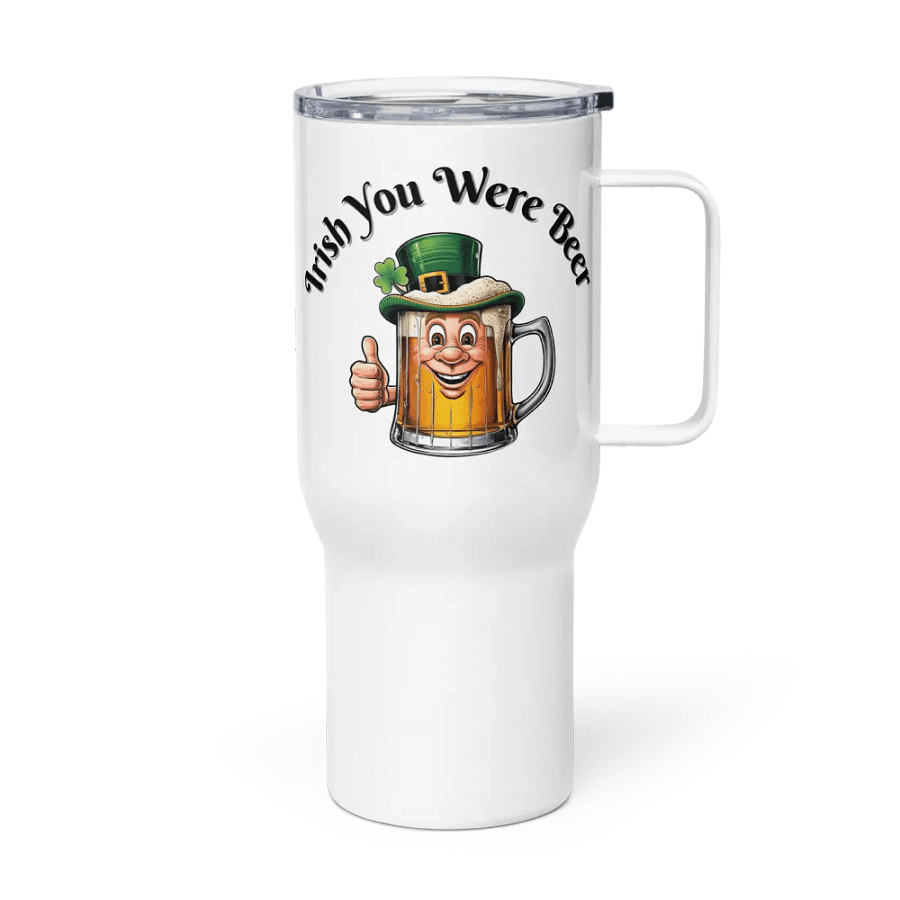 Irish You Were Beer Travel Mug product image (6)