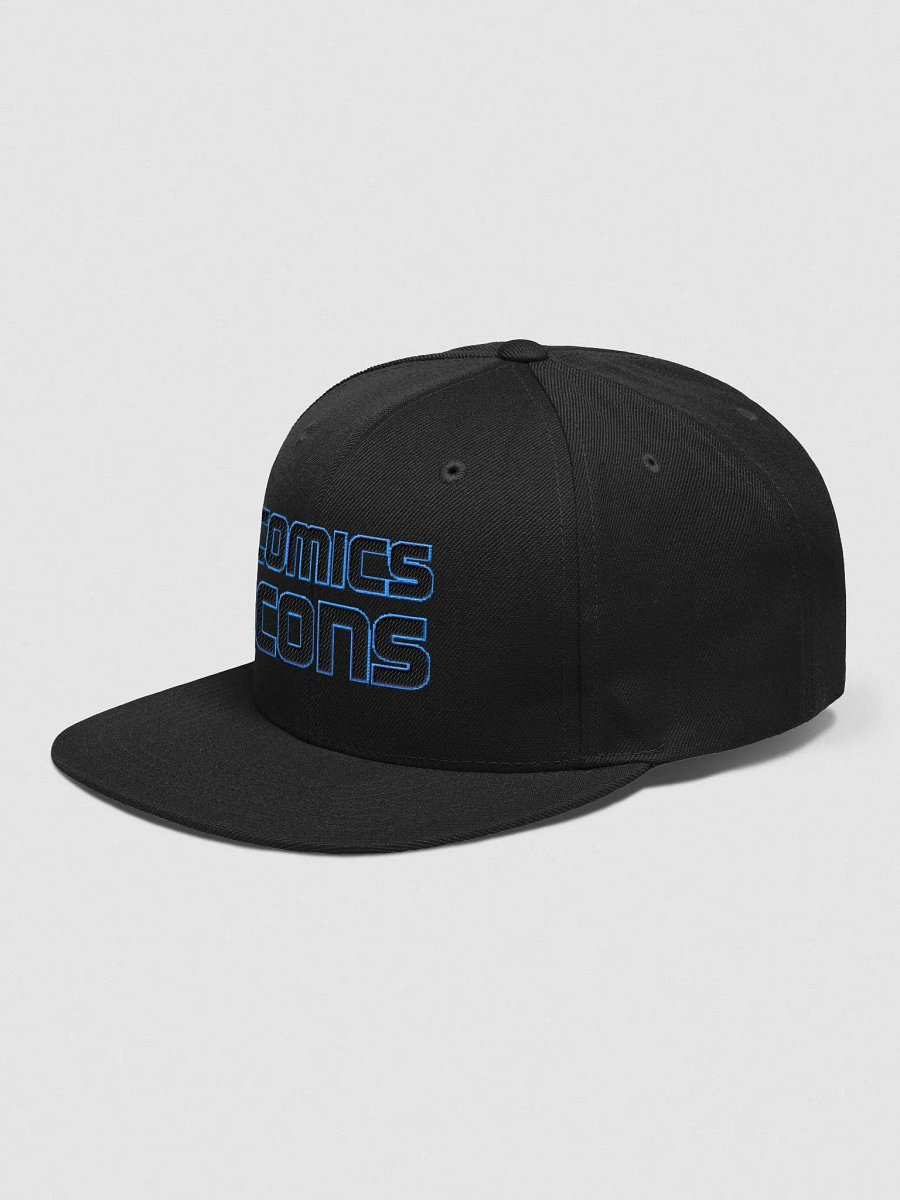 Iconic Black/Blue Logo Snapback Cap product image (20)