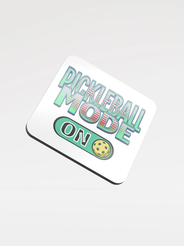 Pickleball Mode On Eco-Friendly Coaster product image (1)