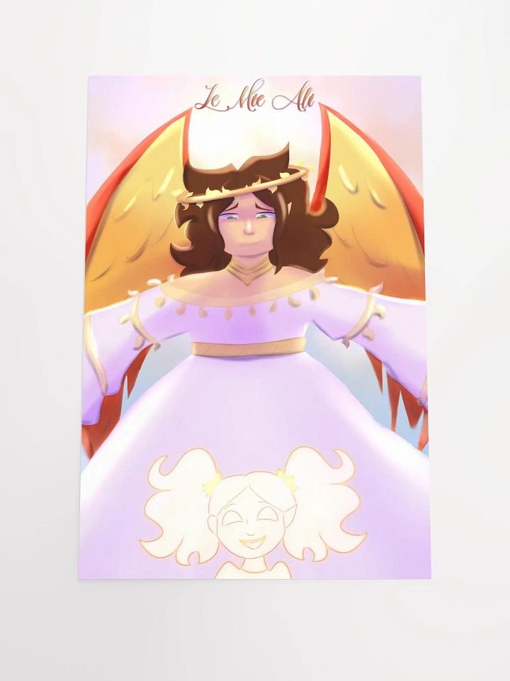 THE FIVE STAGES OF GRIEF BUT YOU'RE STILL ALIVE: Le Mie Ali Oil Painted Poster product image (3)