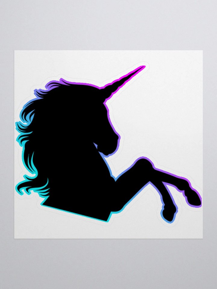 KindOfSmallish Unicorn Kiss Cut Stickers product image (3)