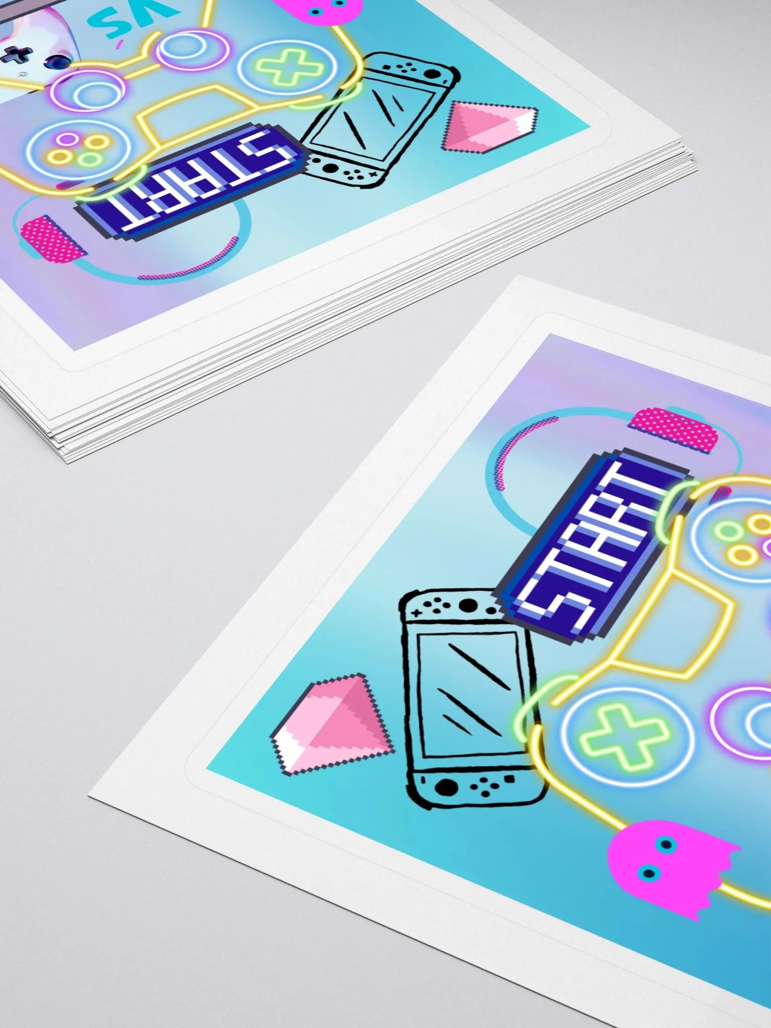 Retro Gaming Sticker Pack product image (4)