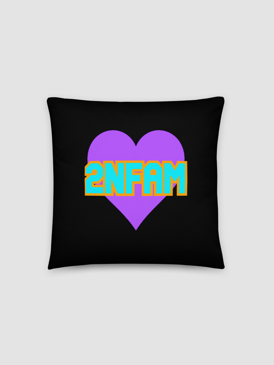 2NFAM Heart Pillow - Black product image (1)