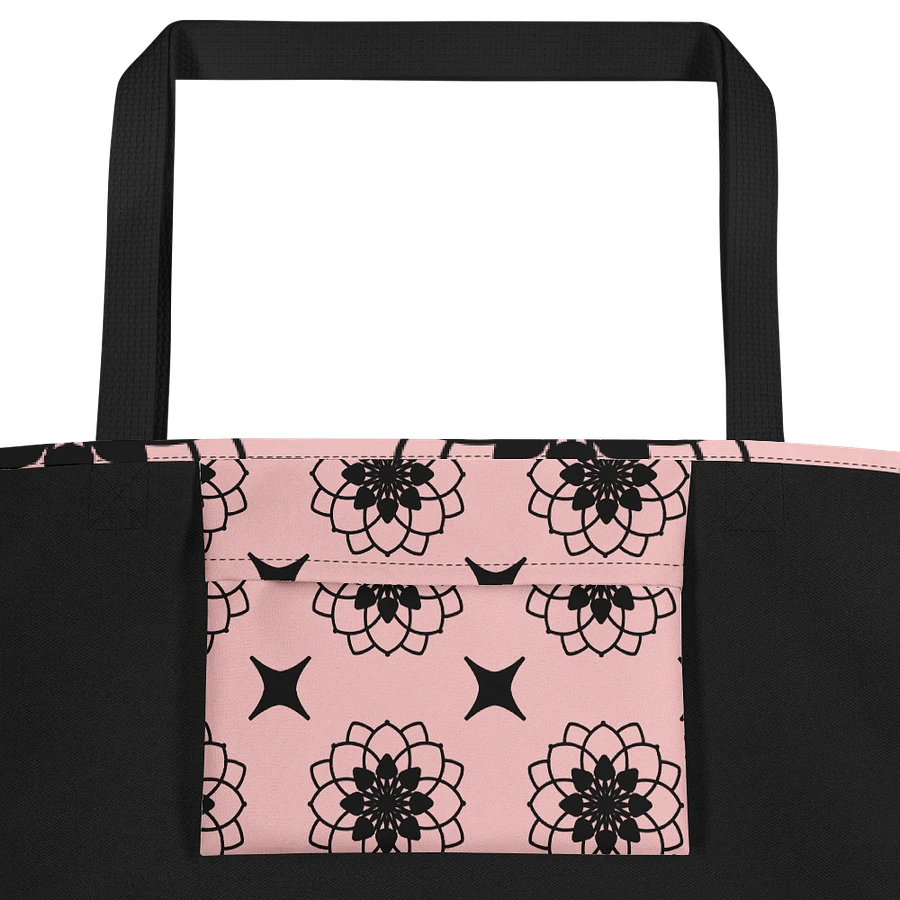 Gorgeous Blush and Black Pattern All Over Print Tote product image (4)