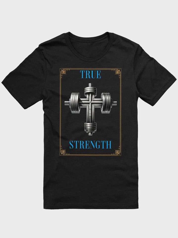 True Strength Cross Dumbbell T-Shirt product image (1)