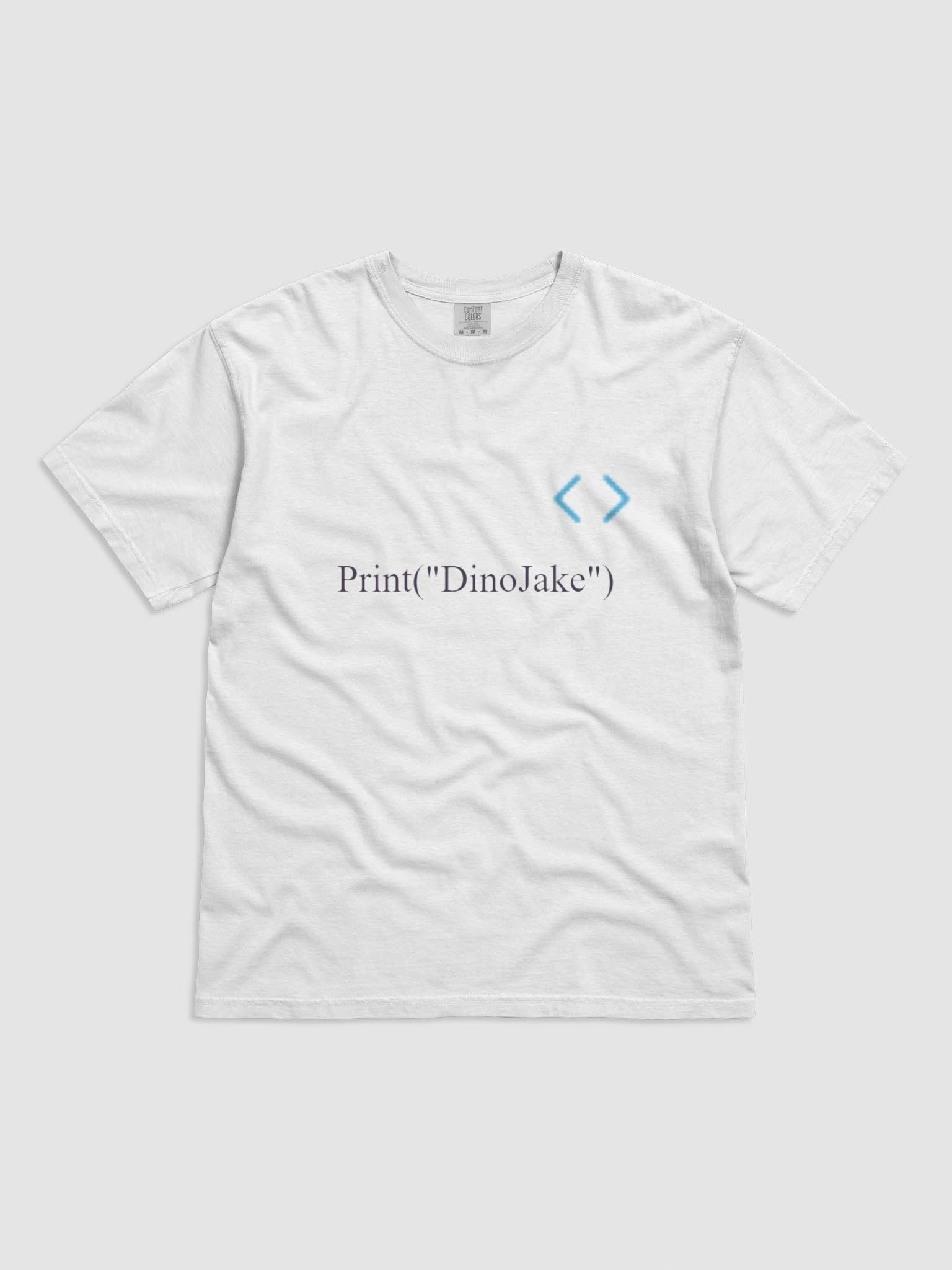 Code Brackets Print Tee product image (1)