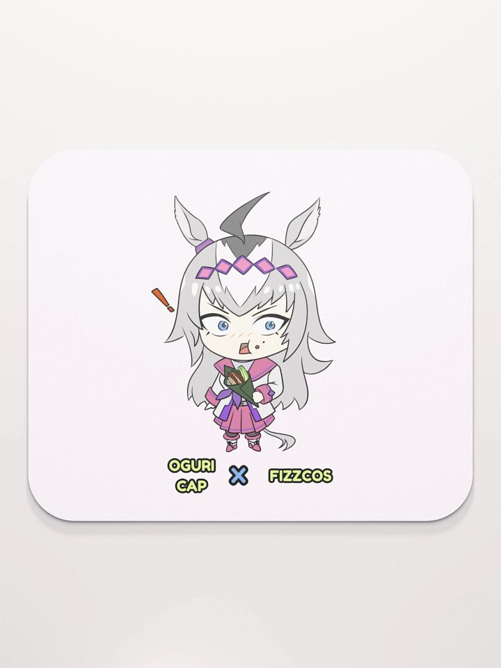 Oguri Cap X Fizzcos Mousepad product image (2)
