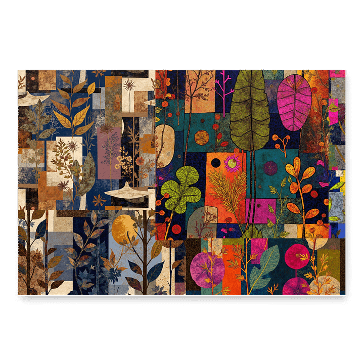 Edward Martin Mixed Media Collage Sheets No 876- 3 Different Sheets product image (1)