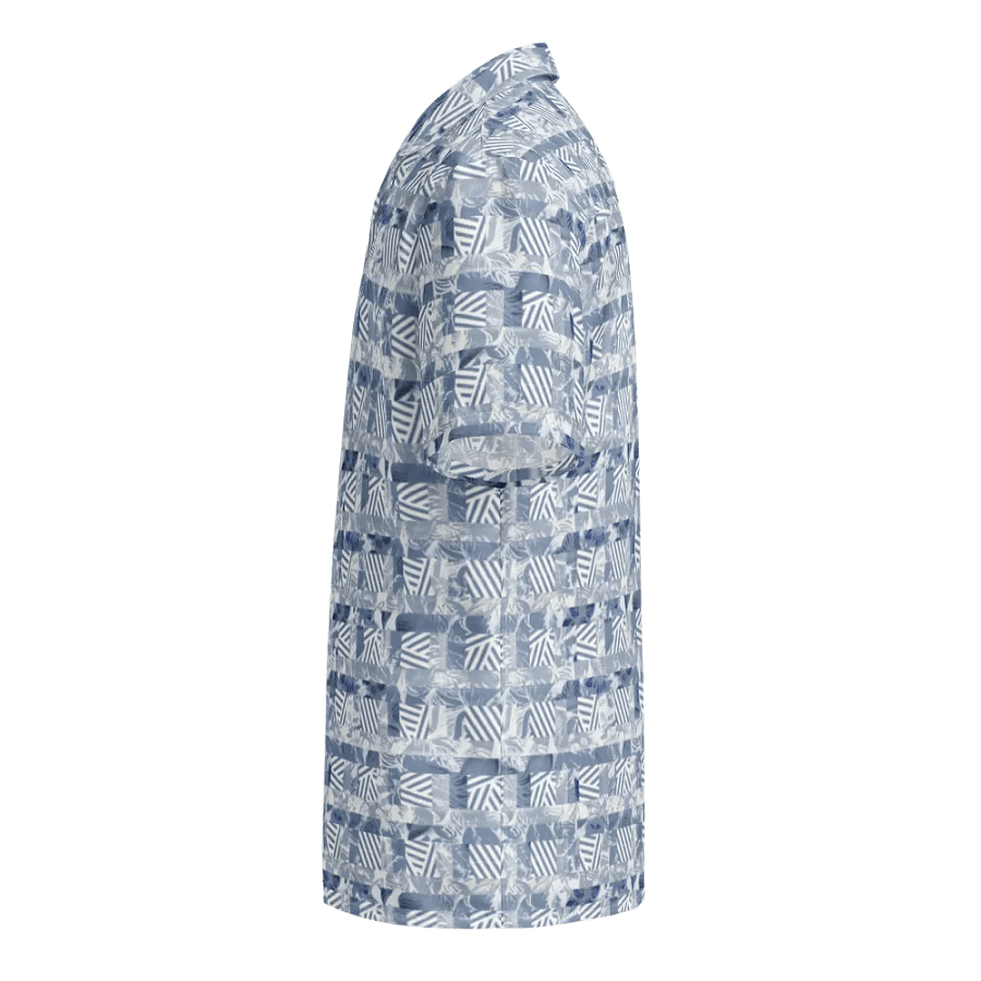 Blue Rainforest | Unisex Hawaiian Shirt product image (7)