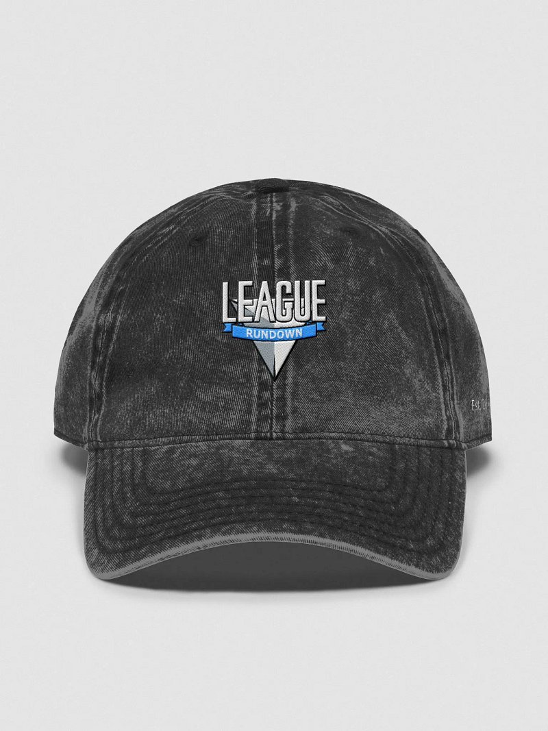 League Rundown Vintage Washed Logo Hat
