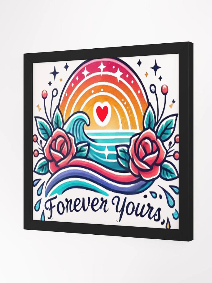 Musical Heartbeat Framed Poster product image (2)