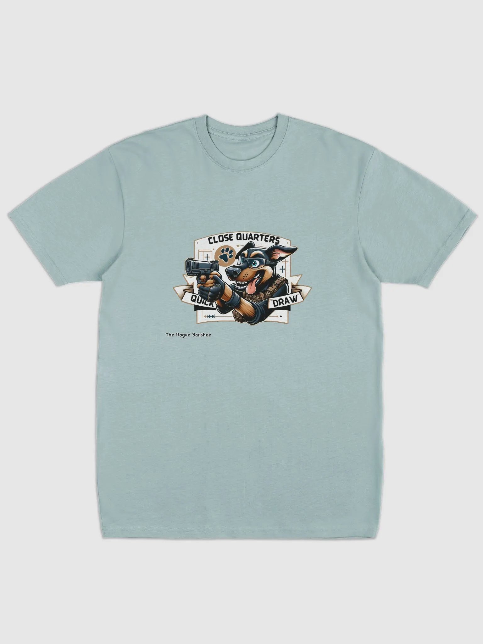 Cotton Heritage Men’s Premium Heavyweight Tee – Close Quarters, Quick Draw product image (5)