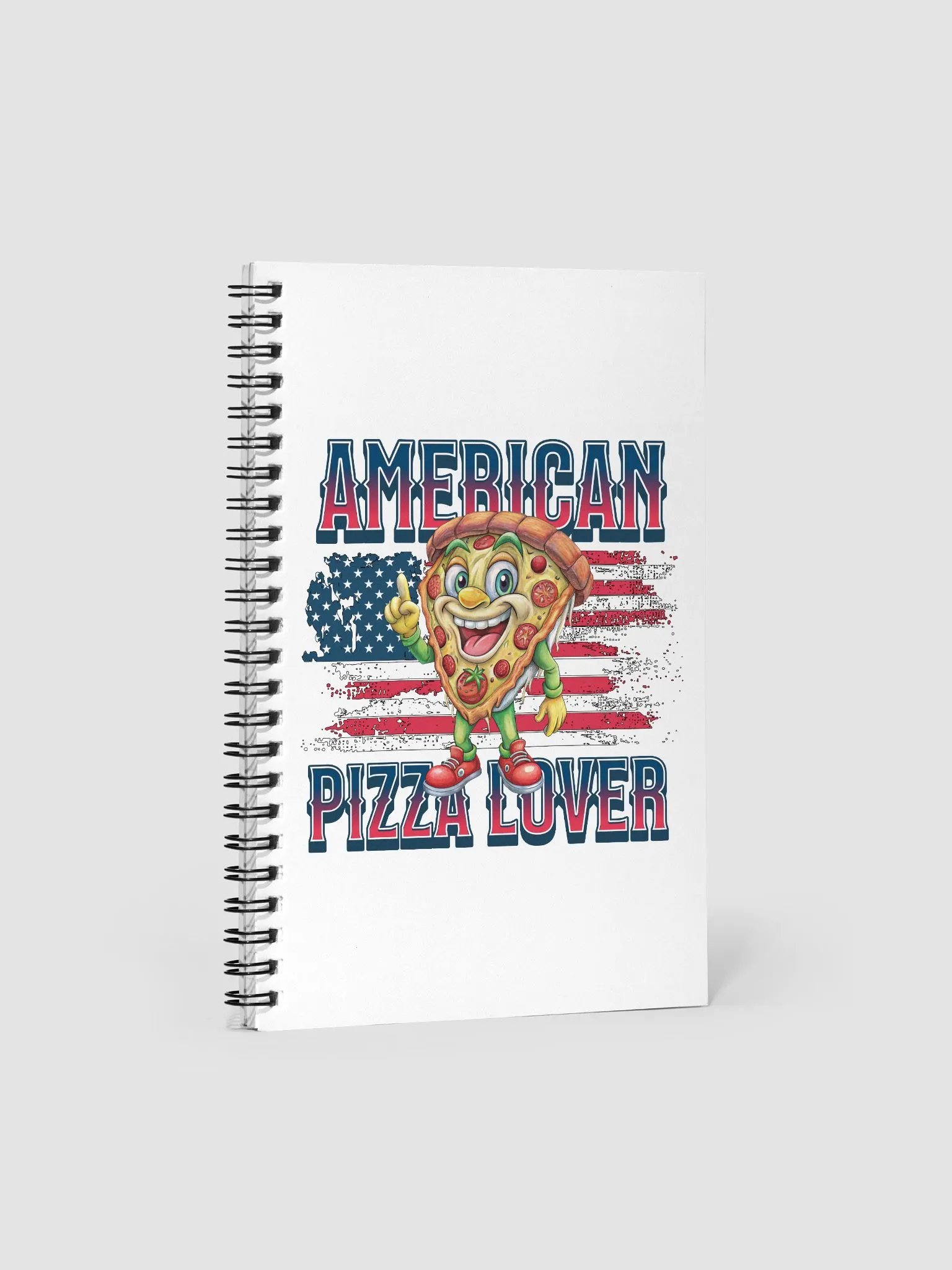 American Pizza Lover Spiral Notebook product image (1)