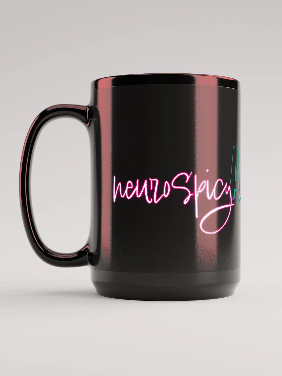 Neurospicy AF Mug Black 15oz product image (3)