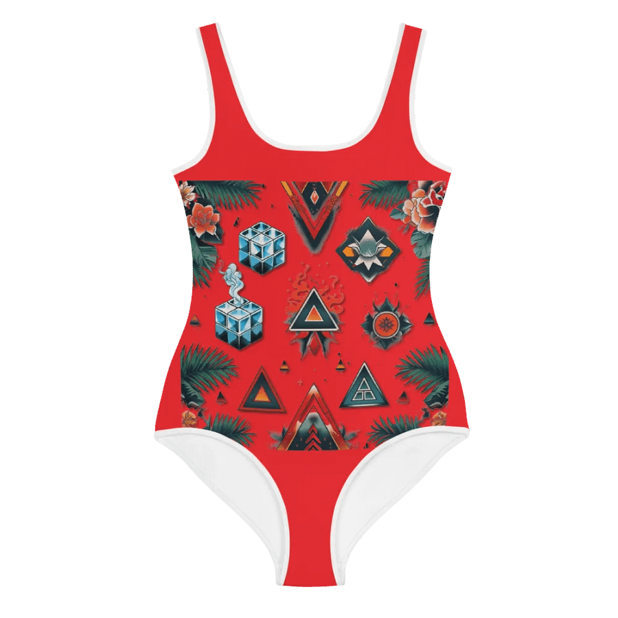 Geometric Dreams Youth Swimsuit product image (1)