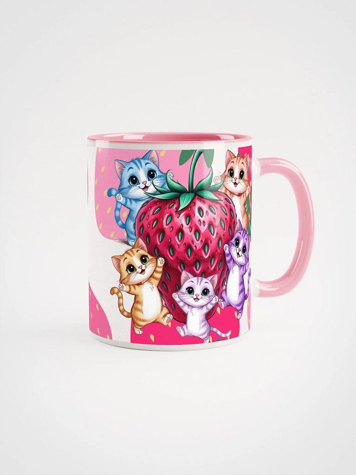 Whimsical Cat Party Ceramic Mug product image (1)