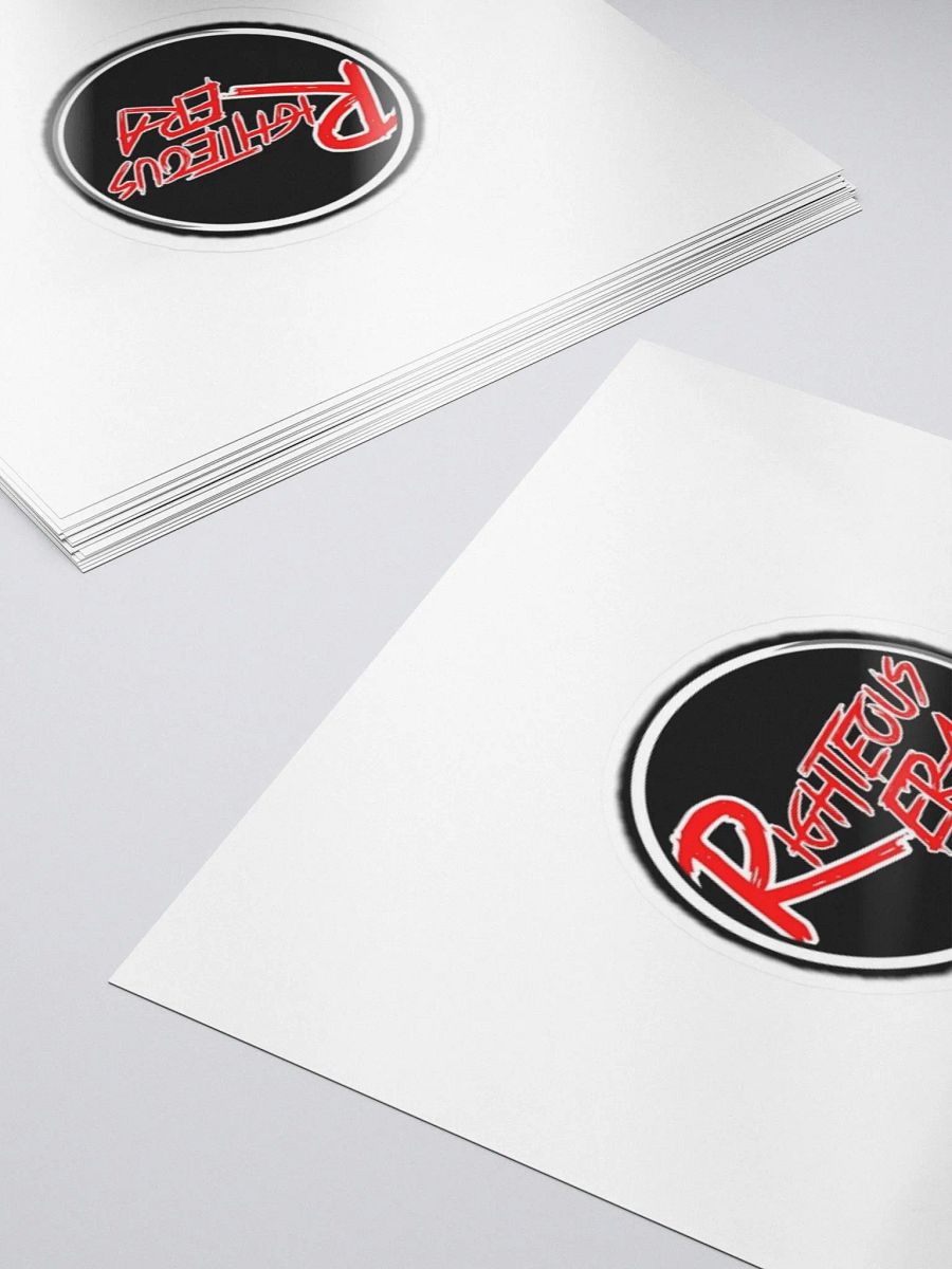 Righteous Kiss Cut Stickers 4x4, 5.5x5.5, 3x3 product image (5)