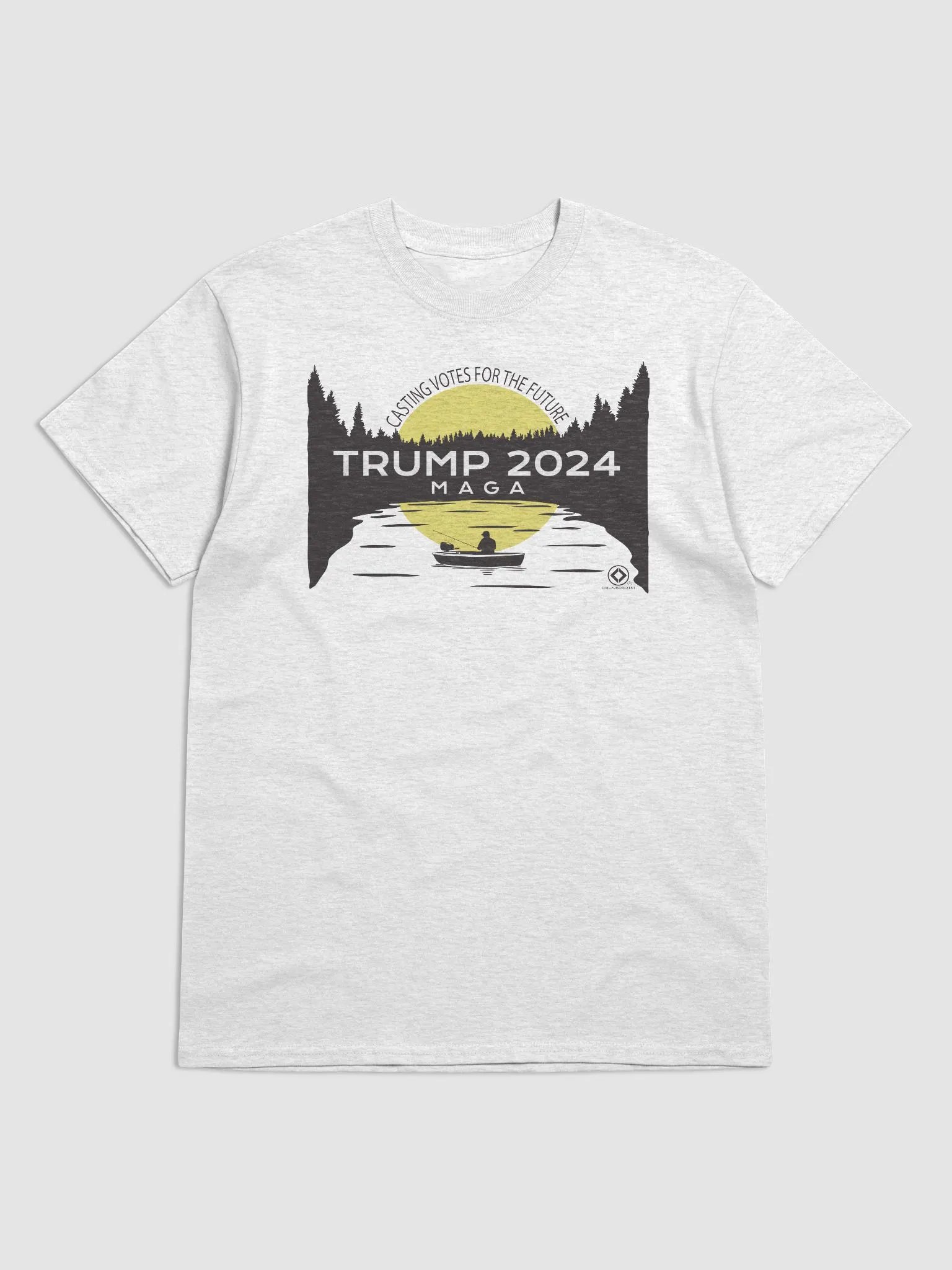 Trump 2024 Fishing Sunset T-Shirt product image (12)