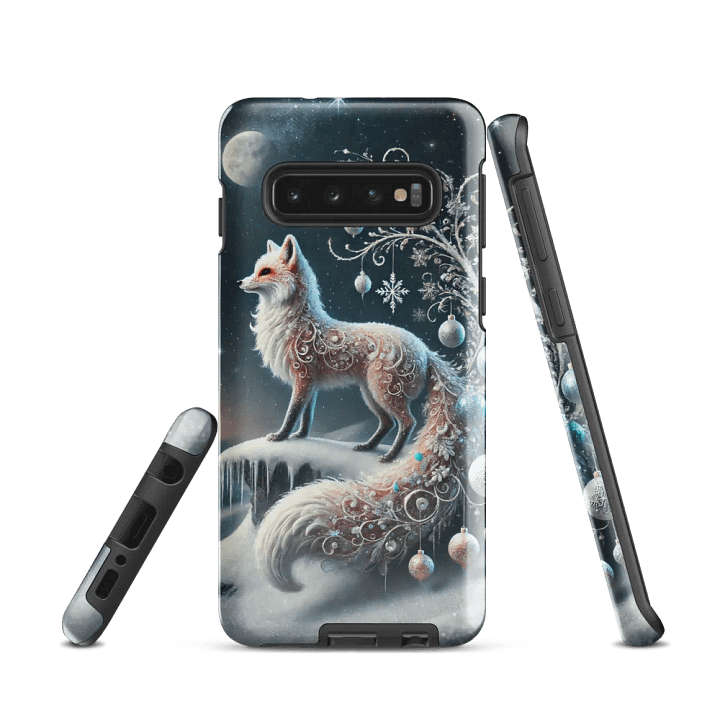 Winter Enchanted Fox Samsung Tough Case – Majestic Snow Guardian product image (1)