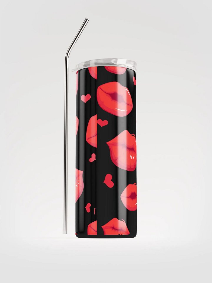 Pouty Lips Stainless Steel Tumbler product image (1)