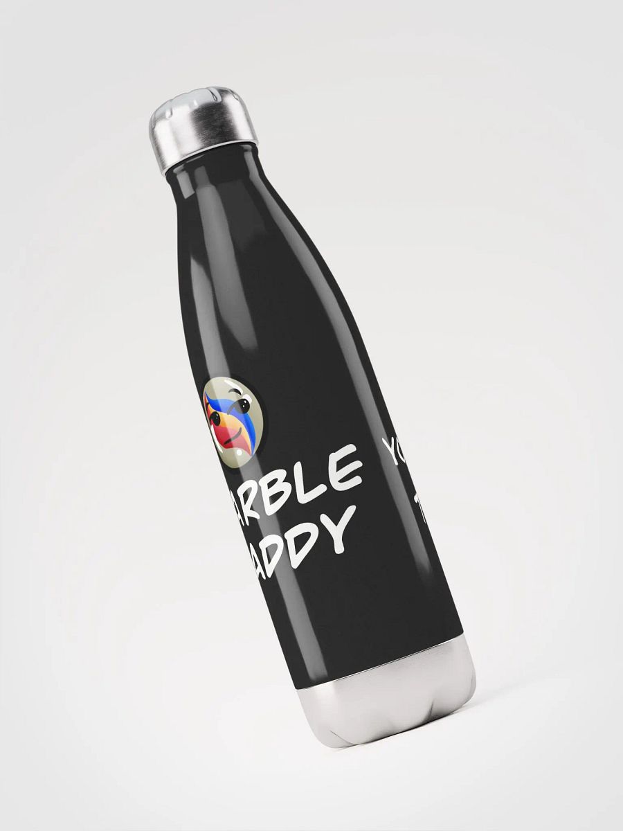 Marble Daddy Water Bottle (Black) product image (1)