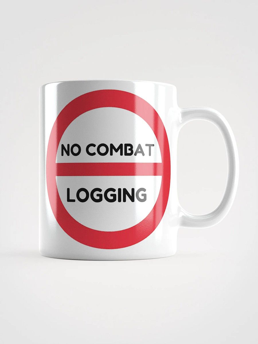 No Combat logging mug product image (1)