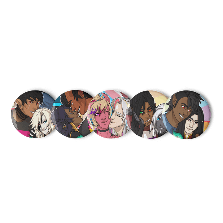 VOIDSINGER - Pride pin pack product image (1)