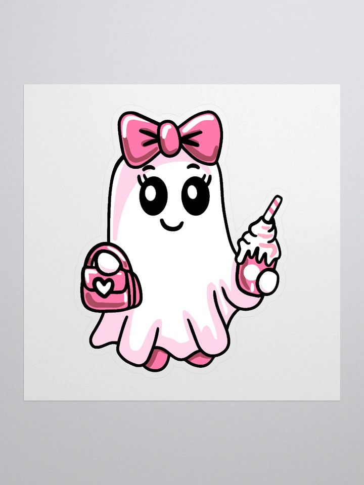 Cute Ghost Sticker product image (1)