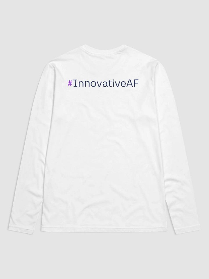 RO Next Level Unisex Foundry Innovative Long Sleeve Tee [White] product image (2)
