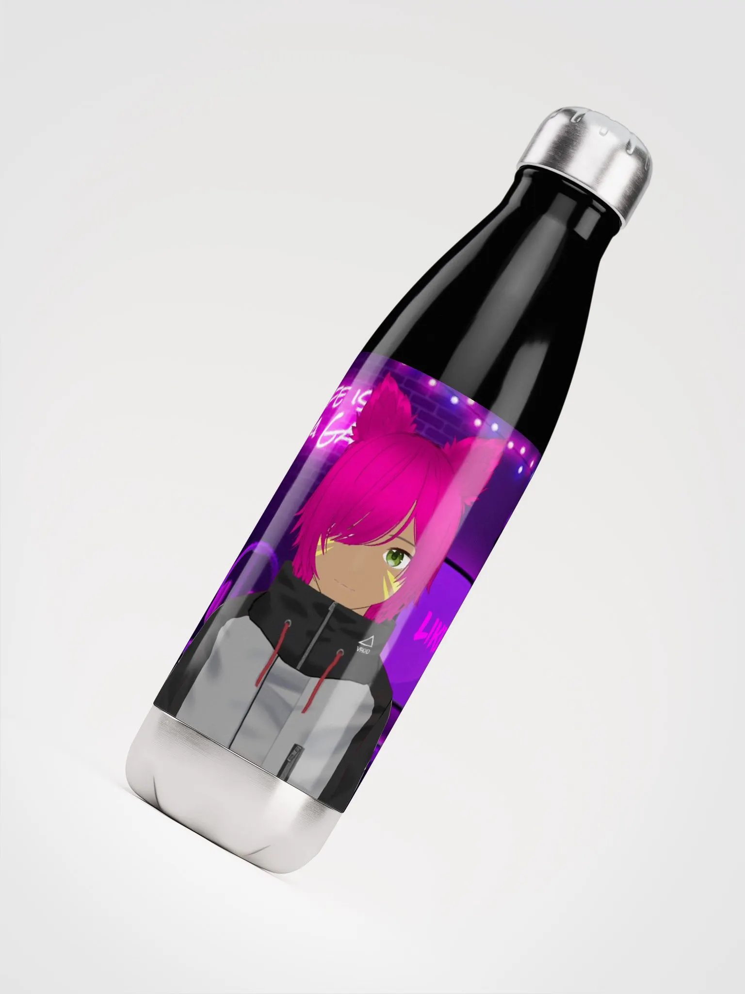 Rock Bottom Gaming Steel Water Bottle Like A Beast! Version product image (1)