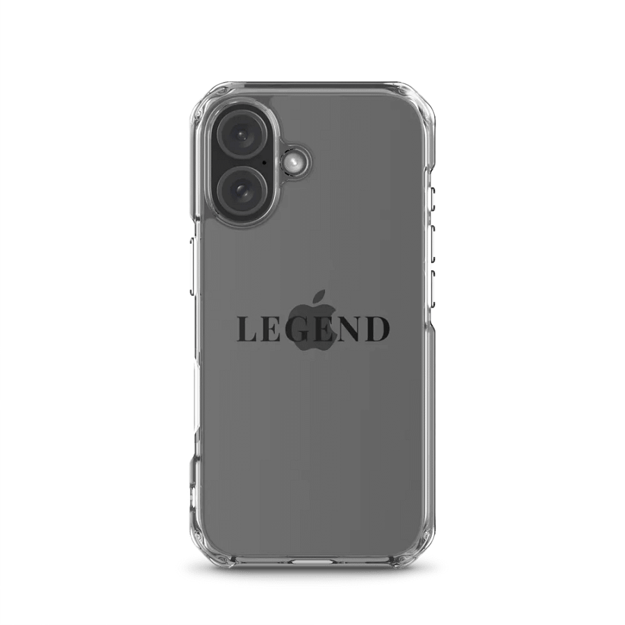 Black - LEGEND iPhone Case product image (1)