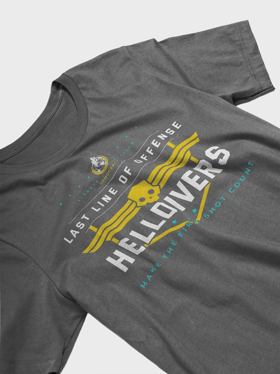 Helldivers 2 T-Shirt | Vintage Military Motto Crest product image (9)